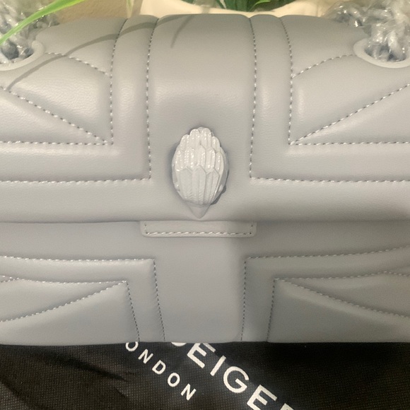 Kurt Geiger London Kensington Union Jack Leather Chain Strap Bag - Picture 11 of 16